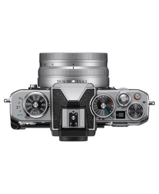 Z fc DX-Format Mirrorless Camera with NIKKOR Z DX 16-50mm f/3.5-6.3 VR Lens, Silver and Z DX 50-250mm f/4.5-6.3 VR Lens, Black