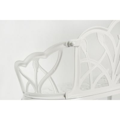 Streamdale Cast aluminium bench