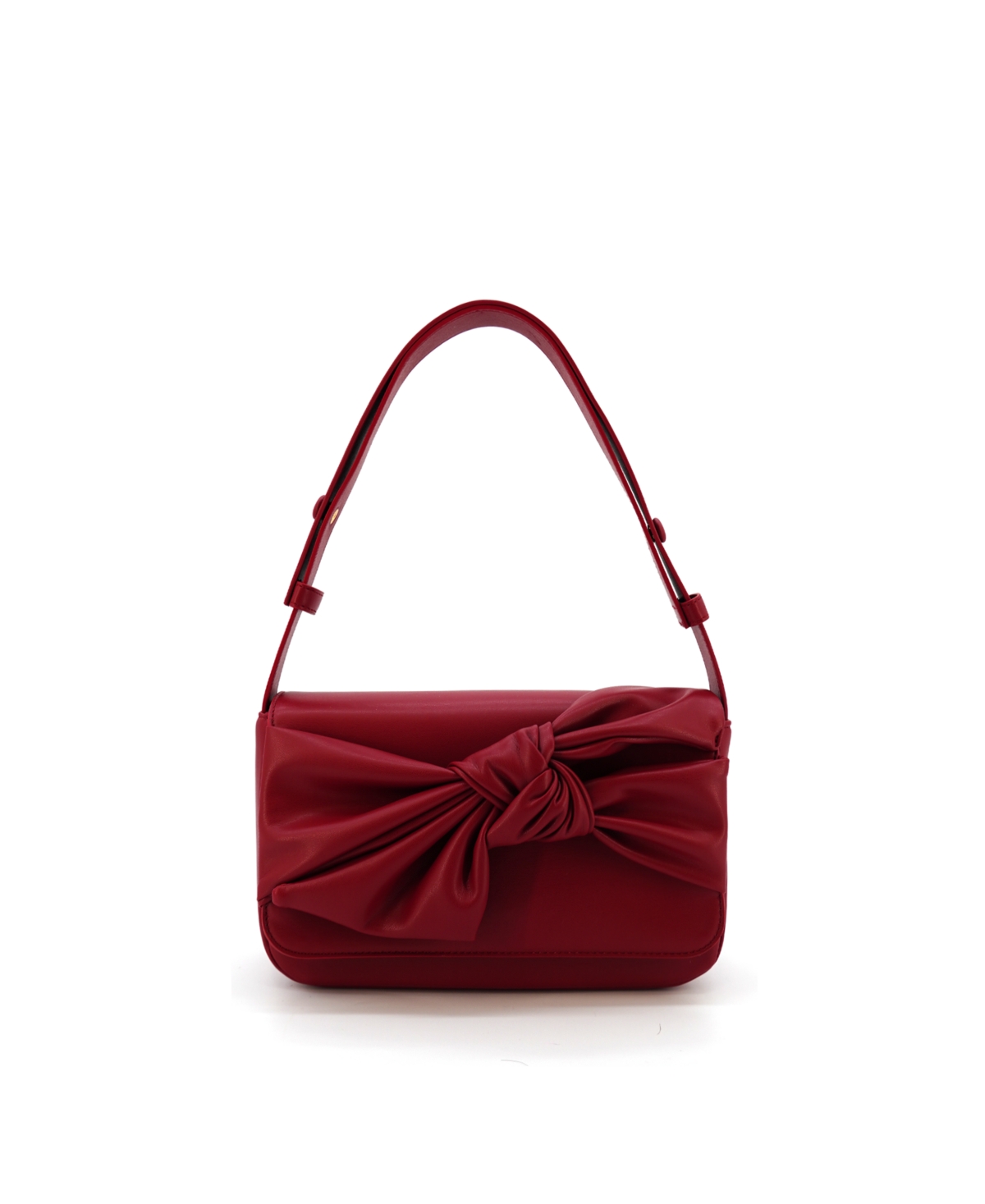 Like Dreams Elena Bow Small Shoulder Bag In Red