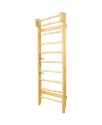 Streamdale Multi-Purpose Swedish Ladder & Pull-Up Bar for Gymnastics, Physical Therapy, and Home Workouts