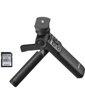 ZV-E10 Vlog Camera (Black) – Creator Bundle with Vlogger Kit, 128GB SD Card, Backpack, 2 Batteries, Charger & Tripod