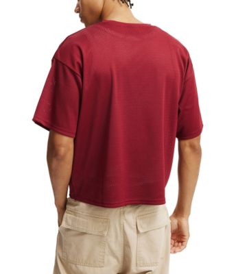 Men's Cropped Fit Mesh T-Shirt