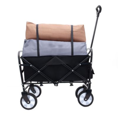 Streamdale Multi-Use Collapsible Wagon with Liners, for Beach, Camping, and Groceries