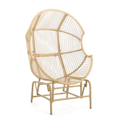 Streamdale Palos Outdoor Wicker Glider Chair - Light Brown