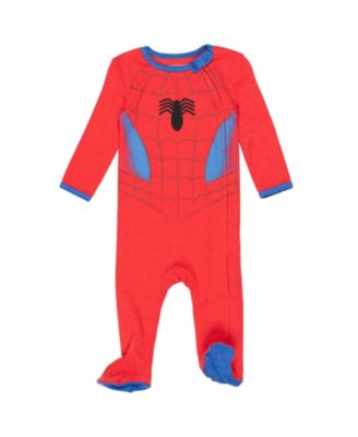 Avengers Baby Boys 3 Pack Zip Up Sleep N' Play Coveralls