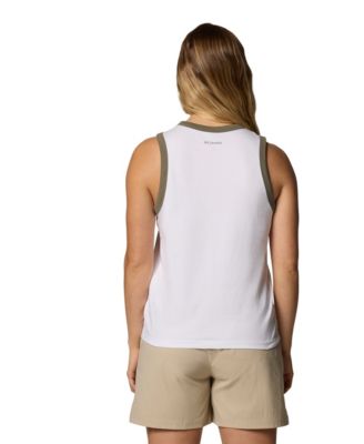 Women's Rolling Bend Graphic Ringer Tank Top