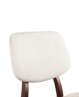 2-Pc. Grove Boucle Fabric Padded Dining Chair Set 