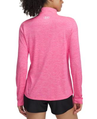 Women's Twist Tech Quarter-Zip Logo Top