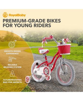 Stargirl Childrens Outdoor Bicycle 12" with Training Wheels, Pink