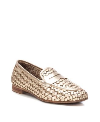 Carmela Leather Collection Women's Braided Flats by Xti