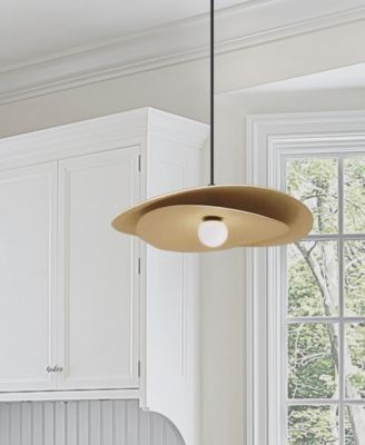 20" Metal Paven LED Pendant