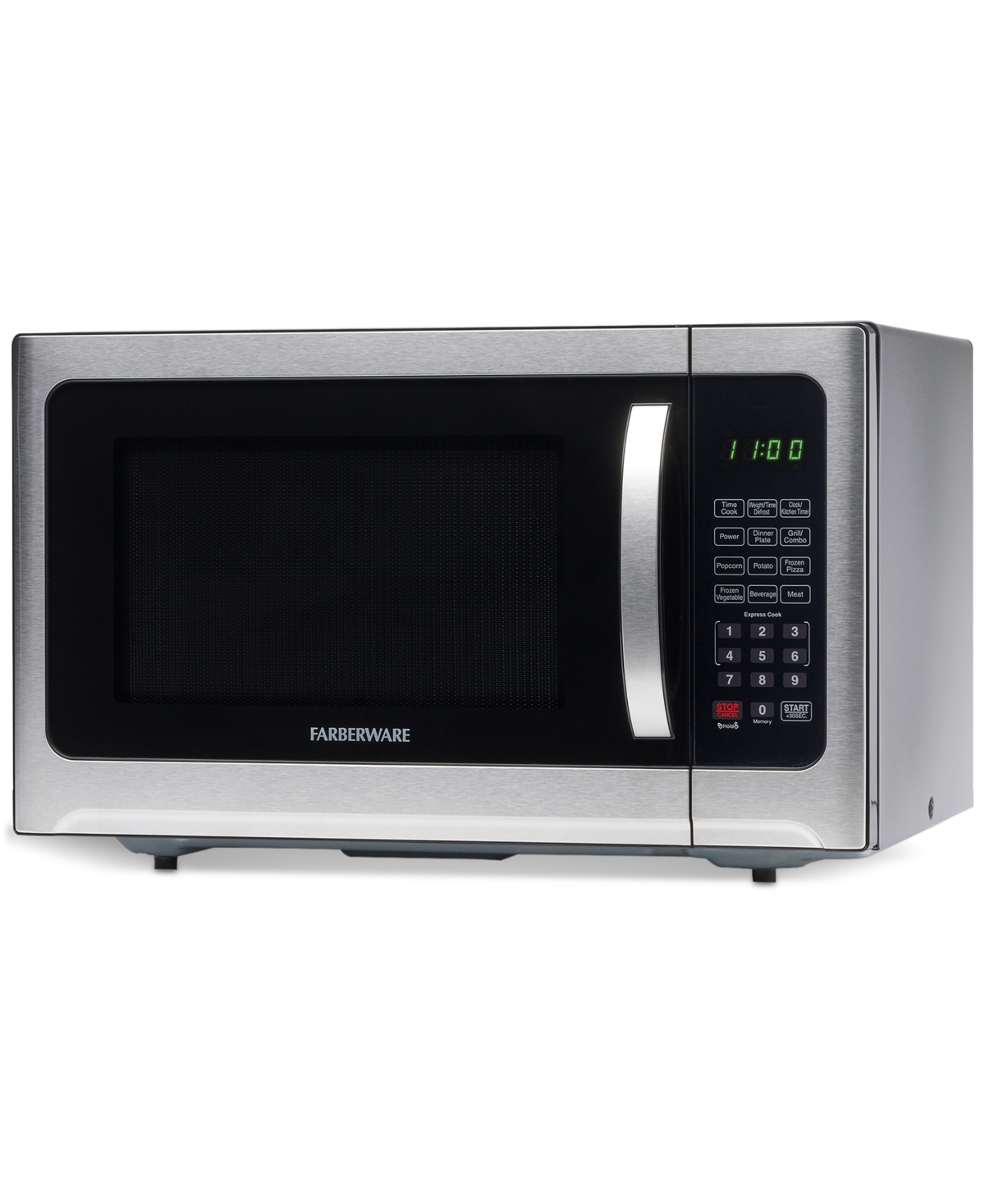 Farberware Professional 1.2 Cu.ft. Microwave And Grill Oven In Stainless Steel