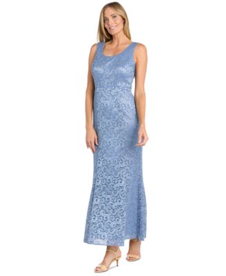 Women's Glitter Lace Gown & Jacket