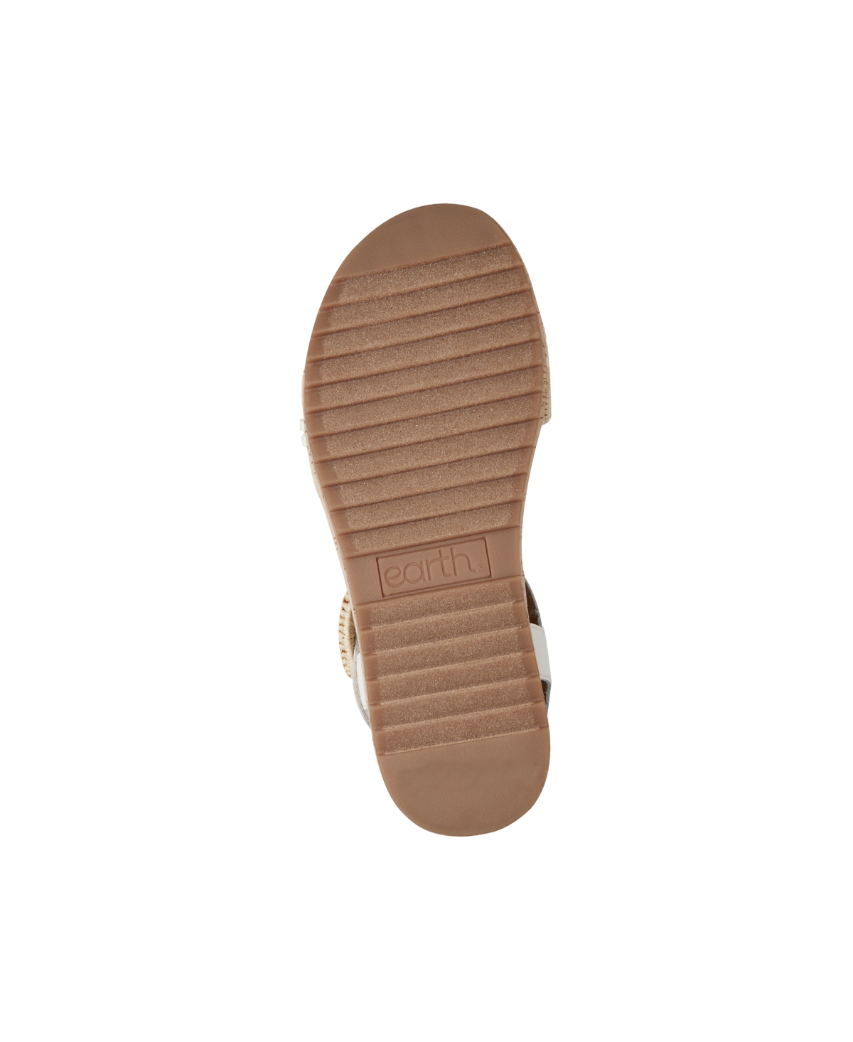 EARTH WOMEN'S PADMA WOVEN BAND ANKLE STRAP SANDALS 