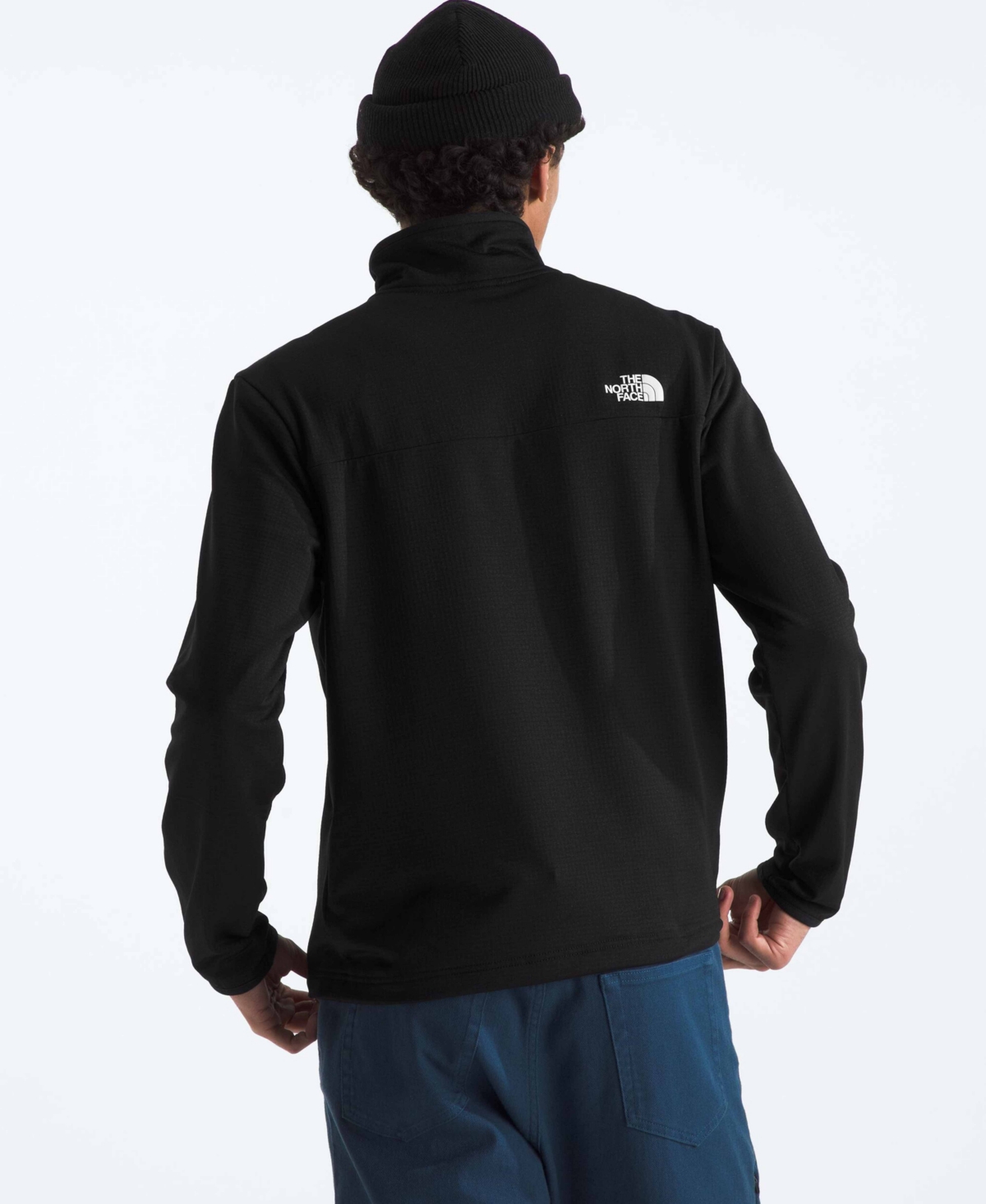 THE NORTH FACE MEN'S CEDAR TRAIL GRID FLEECE ZIP SWEATSHIRT 
