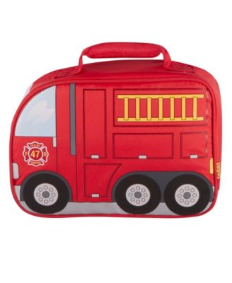Novelty Fire Truck Lunch Bag