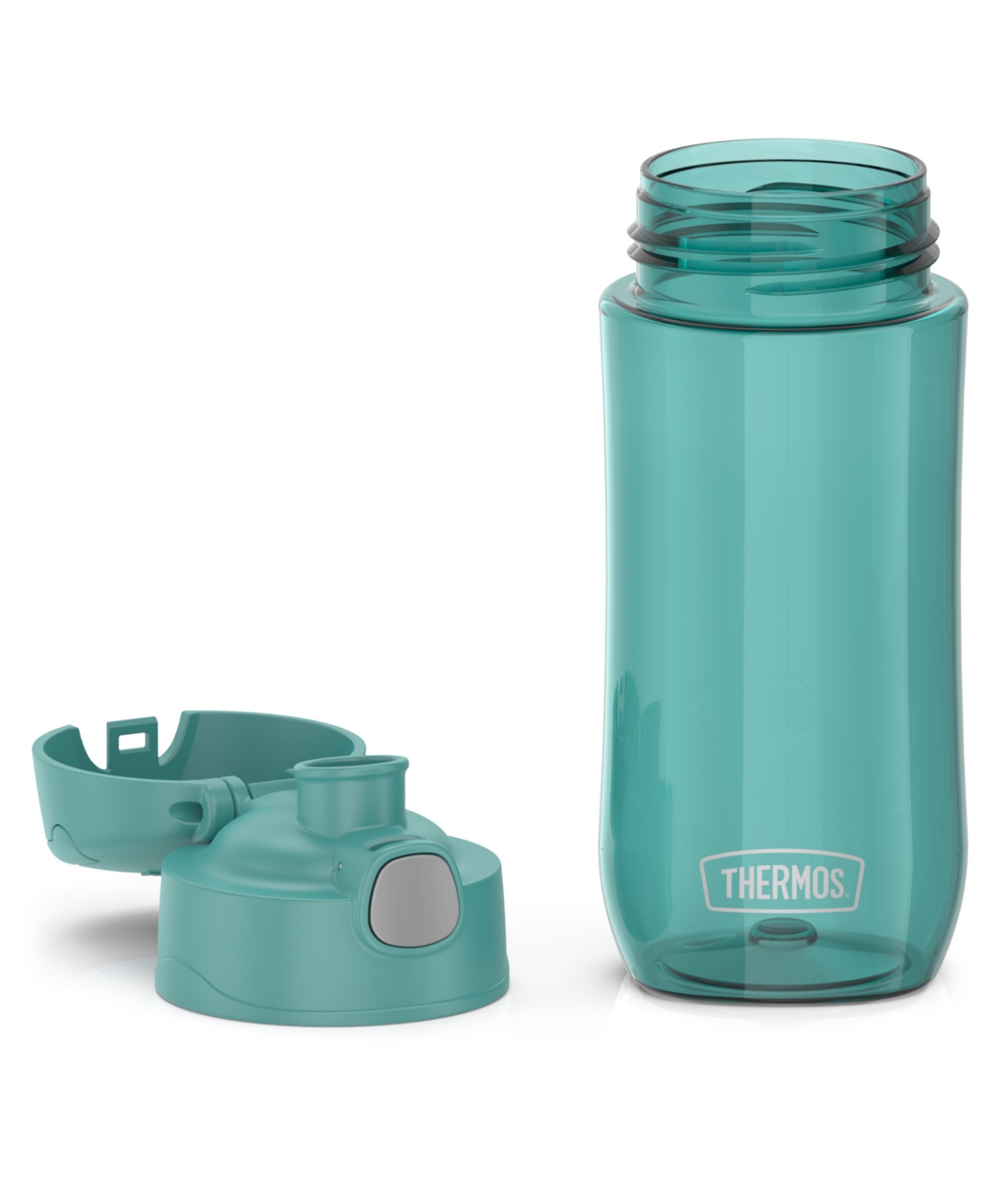 Thermos Funtainer 16 Oz. Water Bottle With Spout Lid In Aqua
