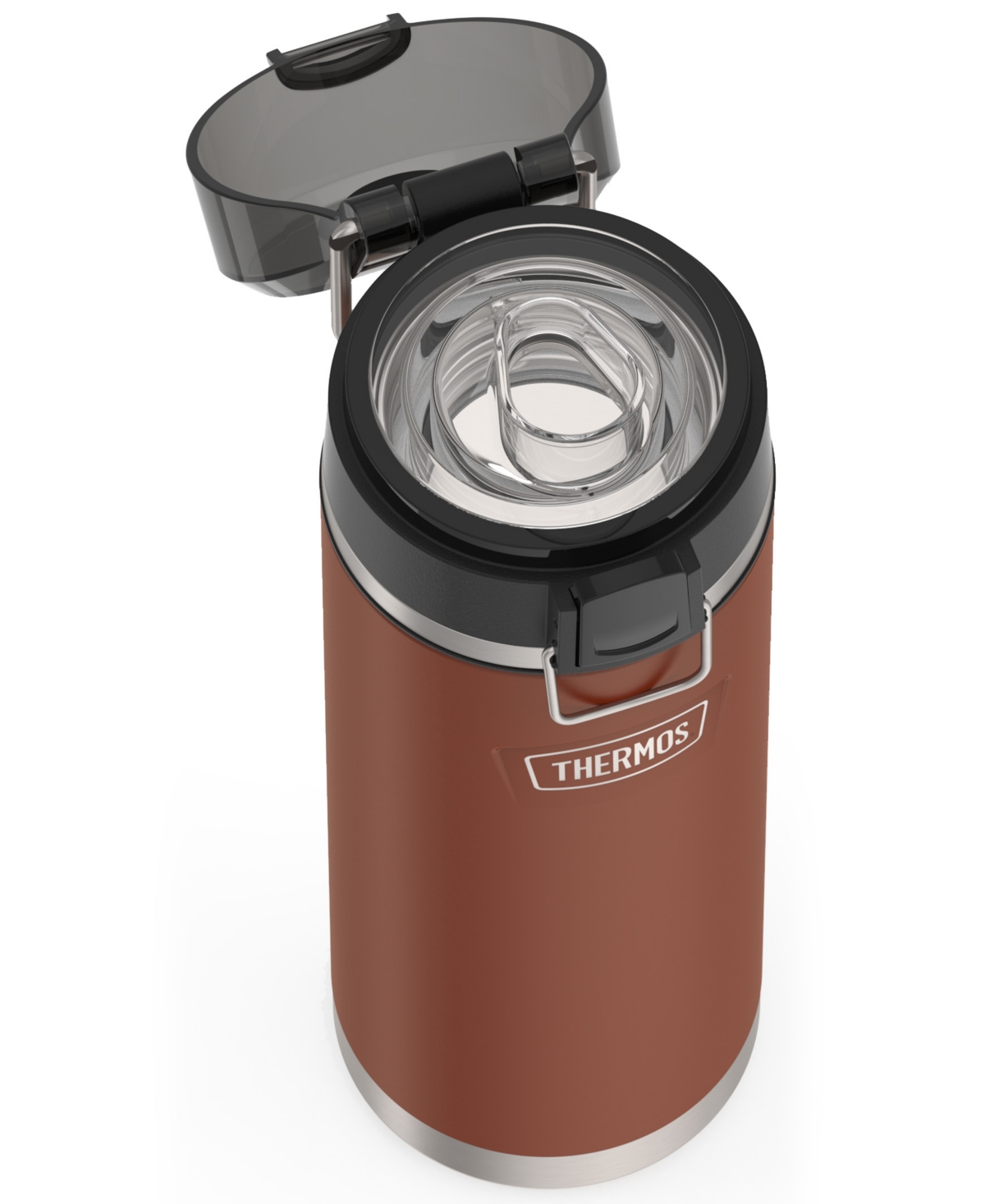 Thermos Icon Series 24 Oz. Water Bottle With Spout In Saddle Brown