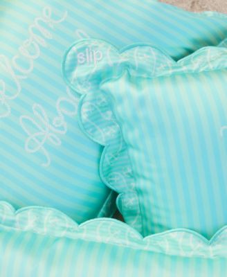 2-Pc. Pure Silk Travel Pillow & Beach Bag Set - Les Vacances