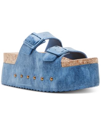 Kali-J Flatform Footbed Sandals