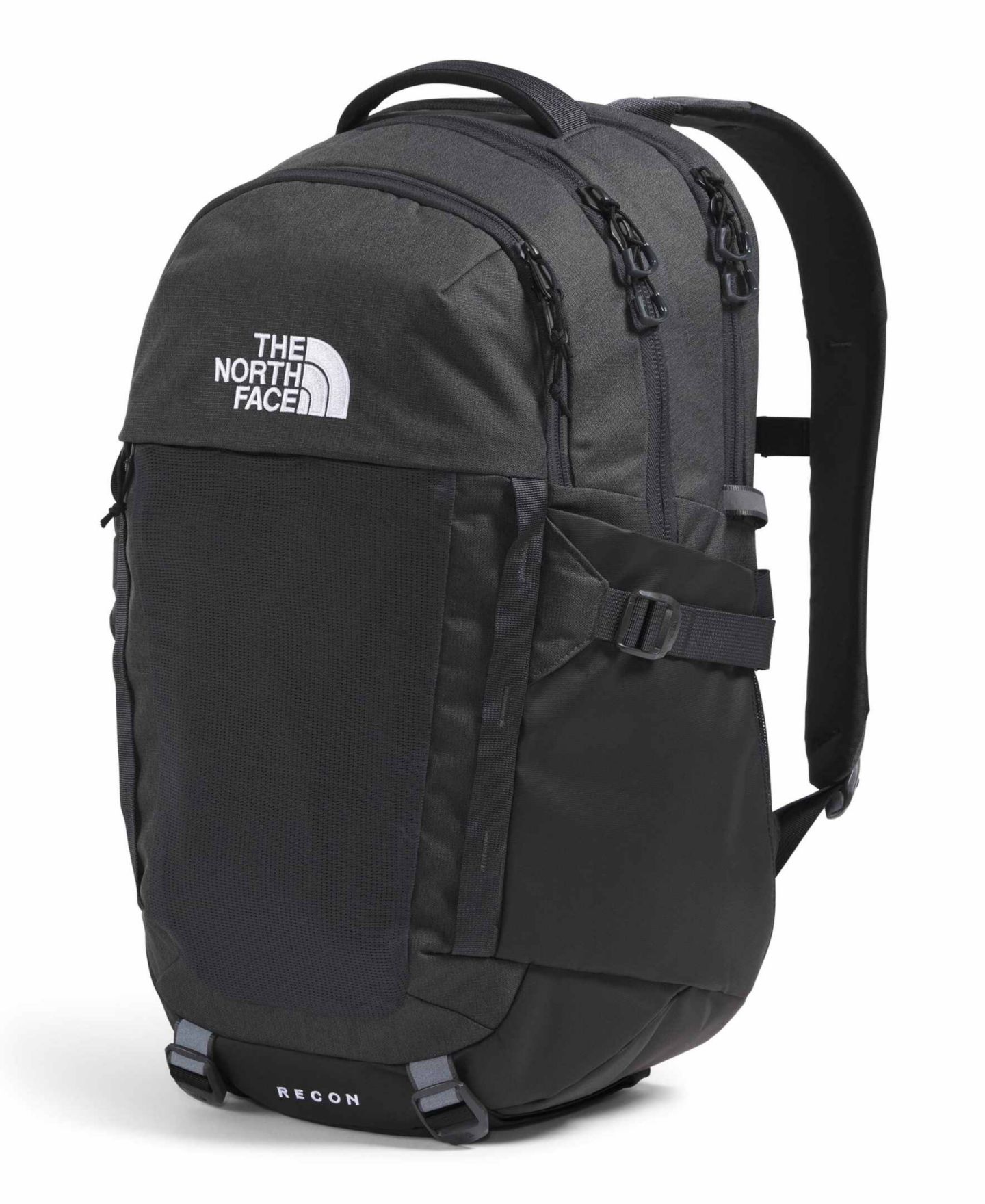 Рюкзак The North Face Recon, цвет: Асфальтовый серый меланжевый / Чёрный — фото 3