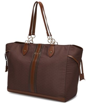 Eleganza 32 Liters Monogram Weekender Tote Bag