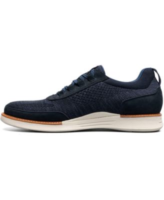 Men's Launch Knit Elastic Lace Slip On Sneaker