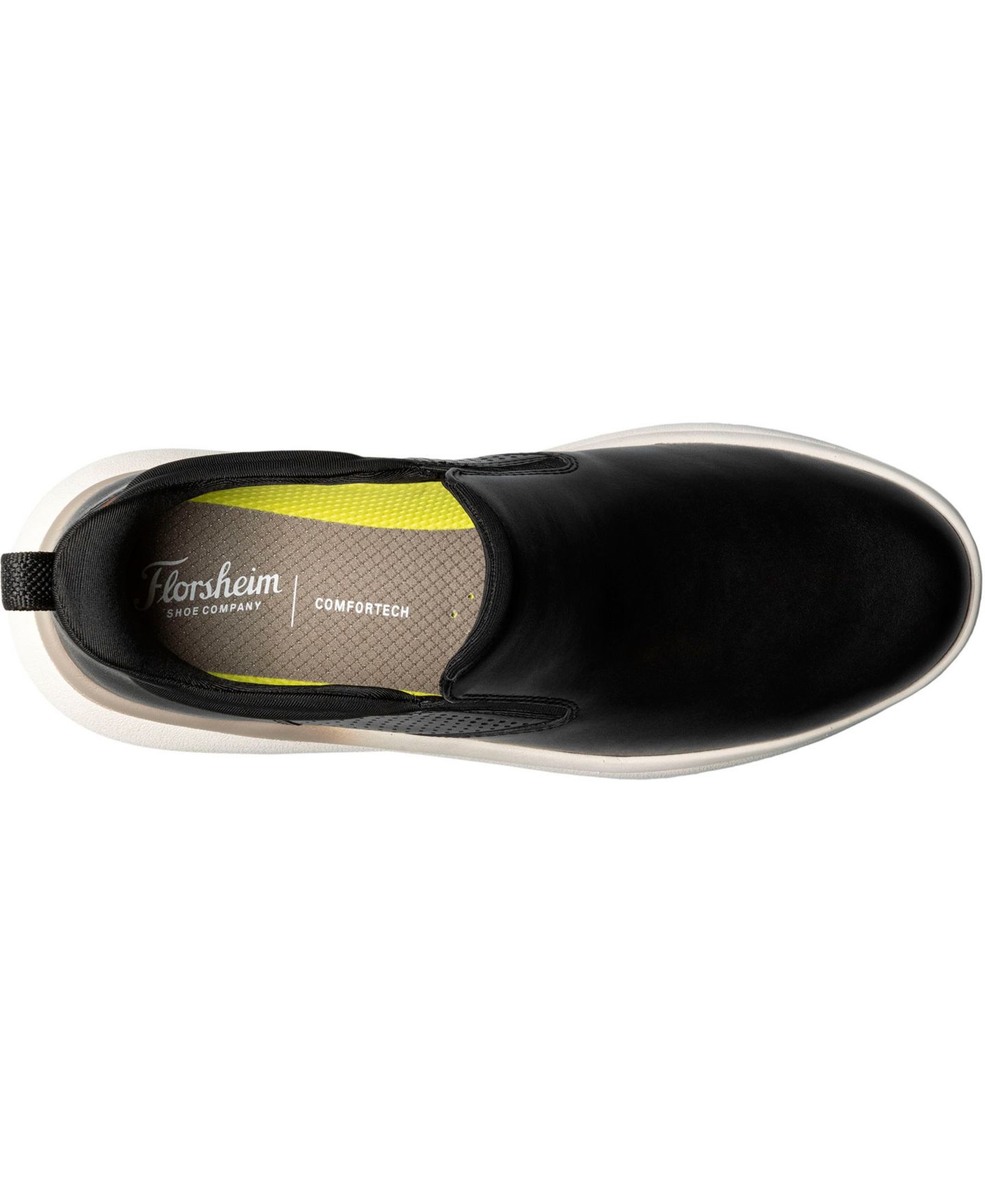Мужские кроссовки Florsheim Fleet Plain Toe Slip On, цвет: Чёрный — фото 6
