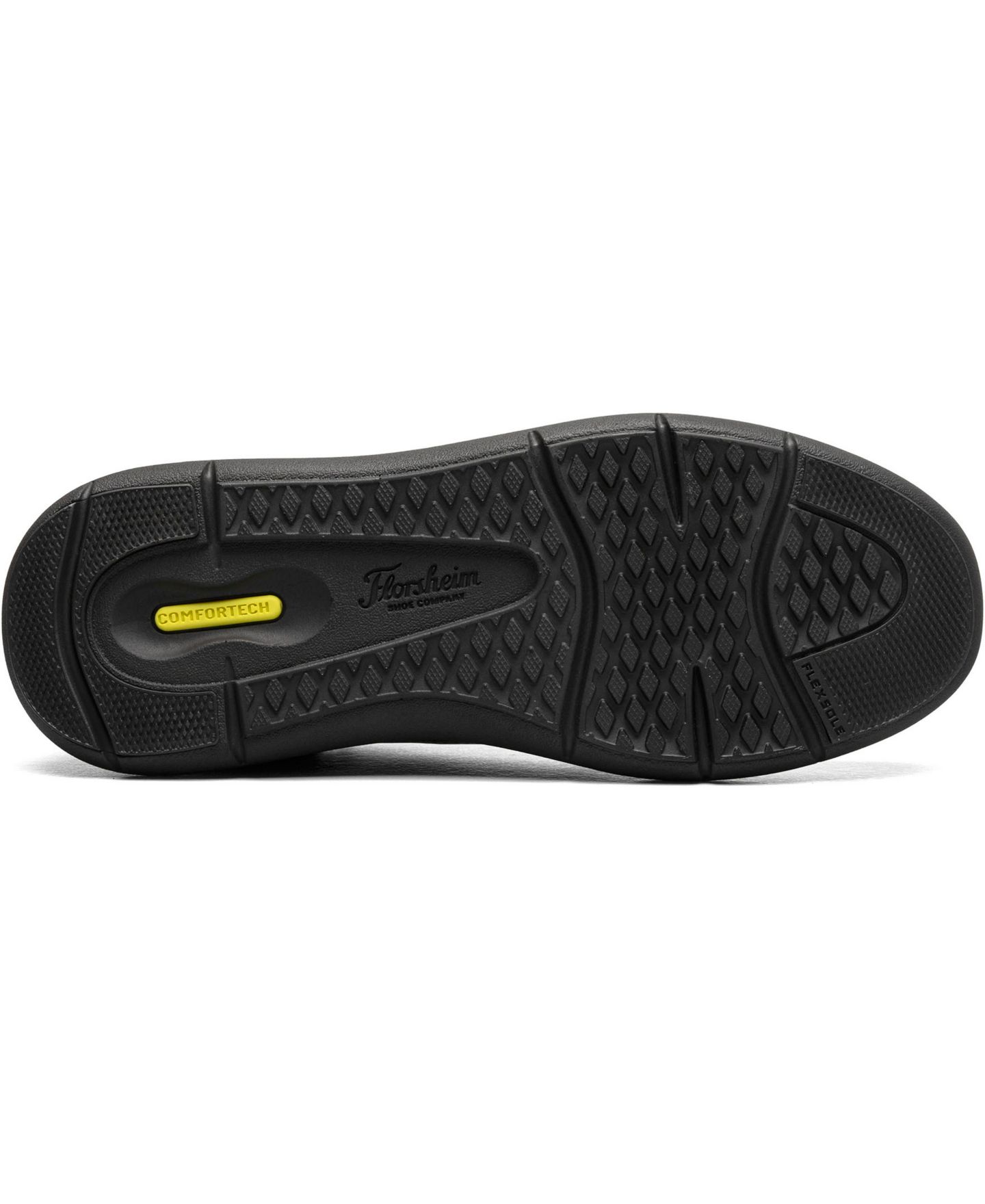 Мужские кроссовки Florsheim Fleet Plain Toe Slip On, цвет: Чёрный — фото 7