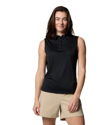 売れ筋商品|||コロンビア カットソー トップス レディース Women's Cedar Coast Sleeveless Polo Top Spray Columbia Women's Cedar Coast Sleeveless Polo Top - Macy's