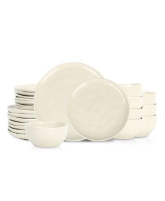 Mirella 24 Pc. Dinnerware Set, Service for 8