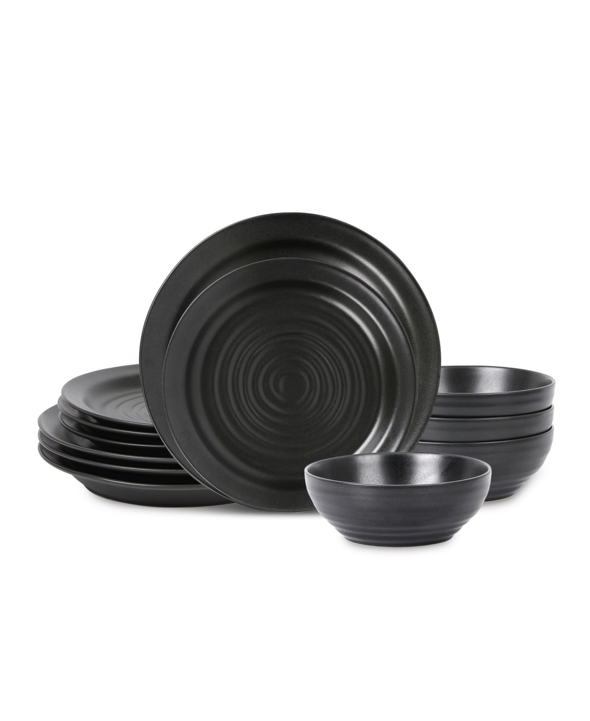 Orbit 12 Pc. Dinnerware Set, Service for 4 - White