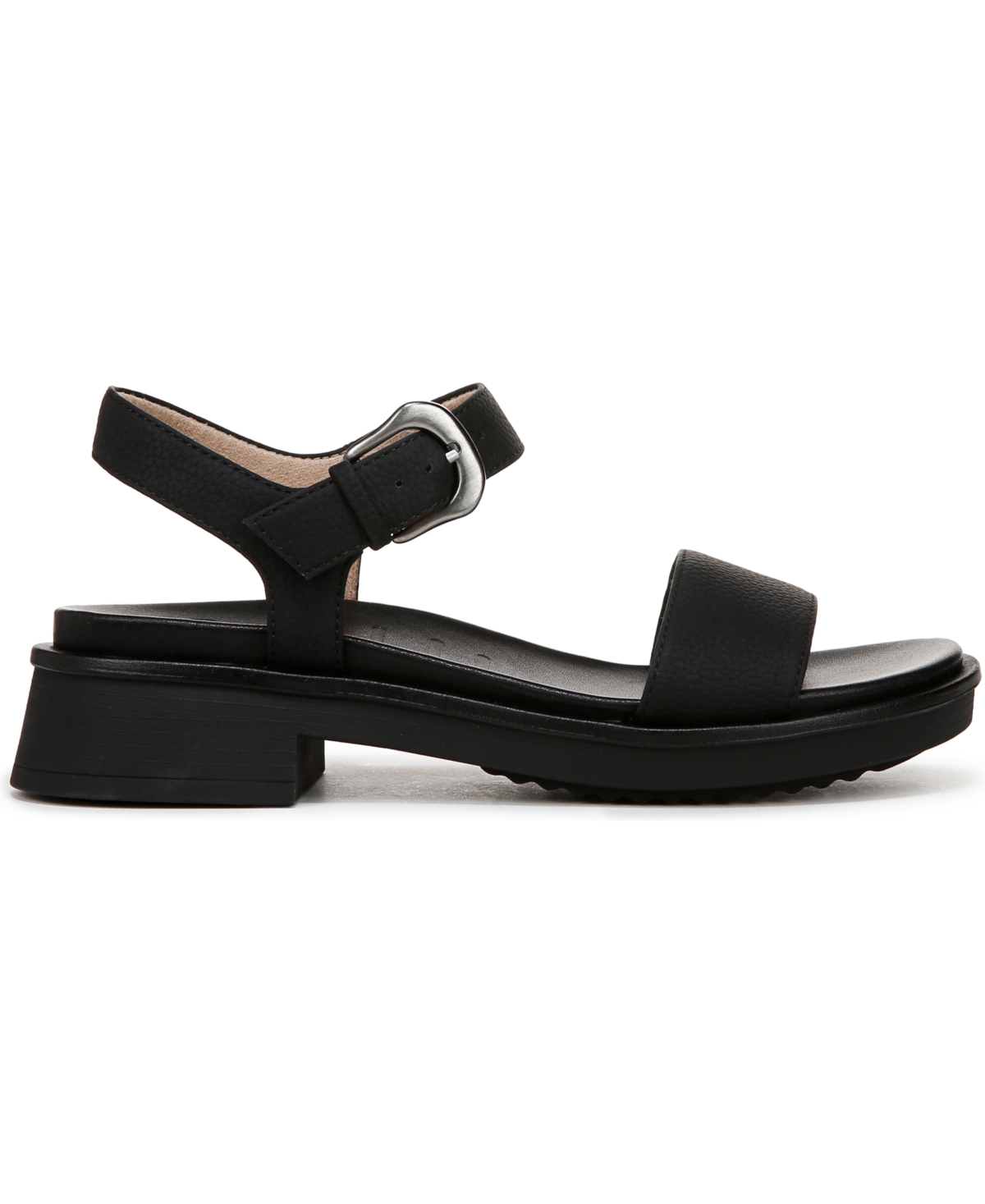 SOUL NATURALIZER WOMEN'S EMMA BLOCK HEEL FOOTBED FLAT SANDALS 