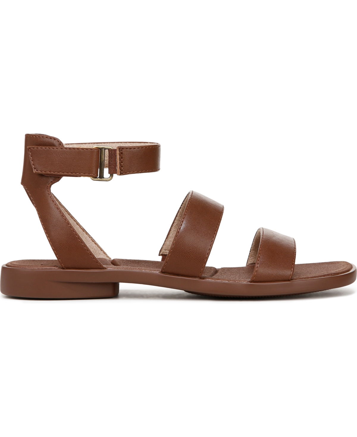 SOUL NATURALIZER WOMEN'S FIESTA ANKLE STRAP FOOTBED FLAT SANDALS 