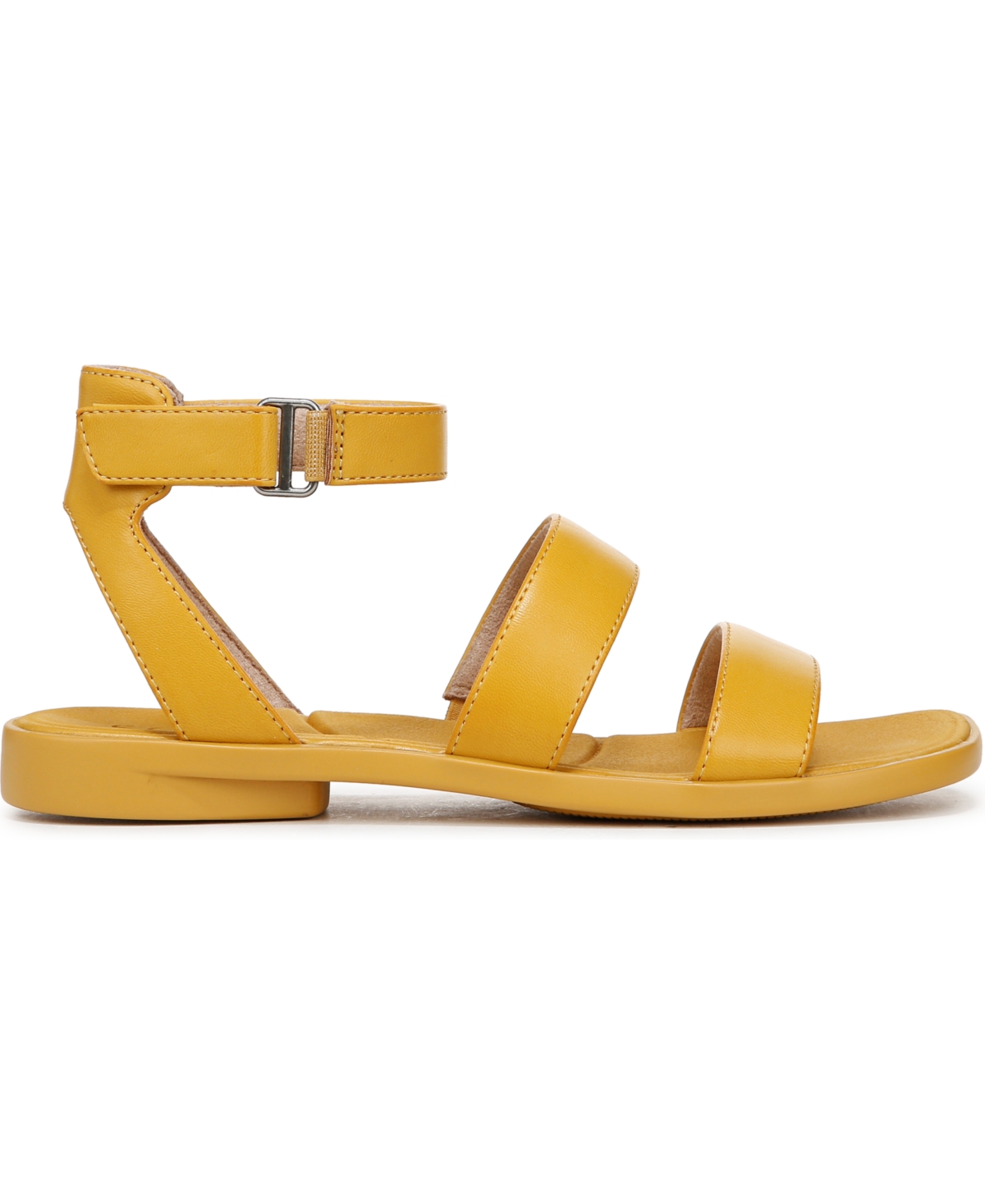 SOUL NATURALIZER WOMEN'S FIESTA ANKLE STRAP FOOTBED FLAT SANDALS 