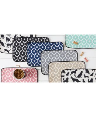 Cat Silhouette Pet Mat, Cat Silhouette, 12x18"