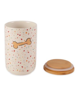 Ceramic Pet Treat Canister