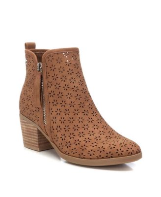 Refresh Women's Fashion Booties with Side Zipper by Xti