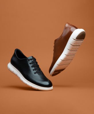 Men's Gold Street Hands-Free Slip On Technology Lightweight Leather Oxfords