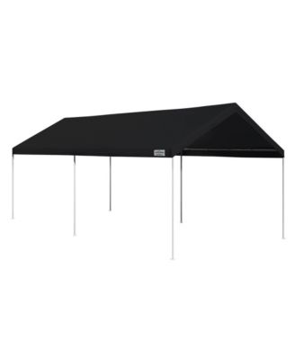Domain 10 x 20 Foot Instant Canopy Tent Set, Black (2 Pack)