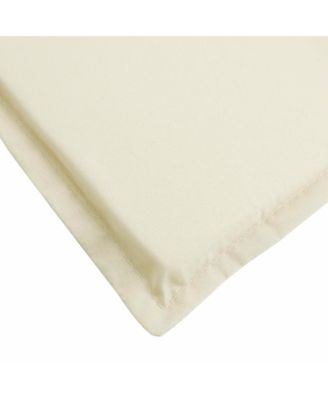 Sun Lounger Cushion Cream 78.7"x23.6"x1.2" Oxford Fabric