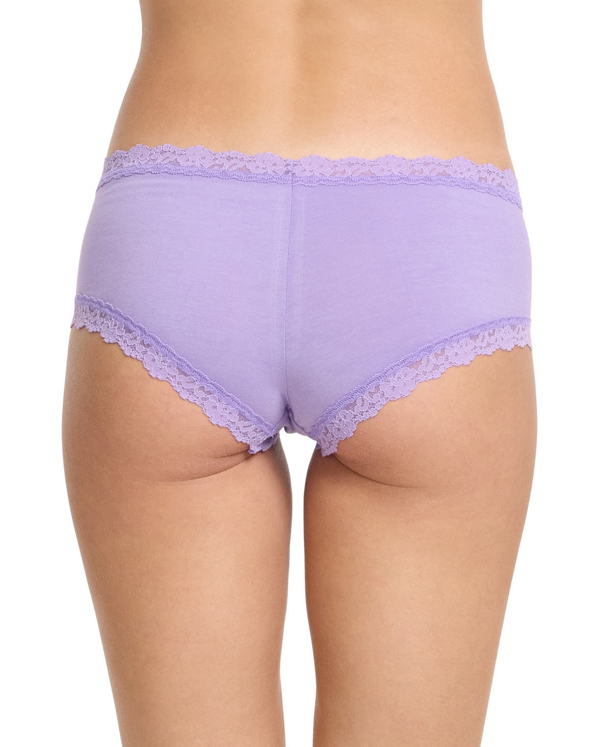 Hanky Panky Supimacotton Boyshort In Grape Juice Purple