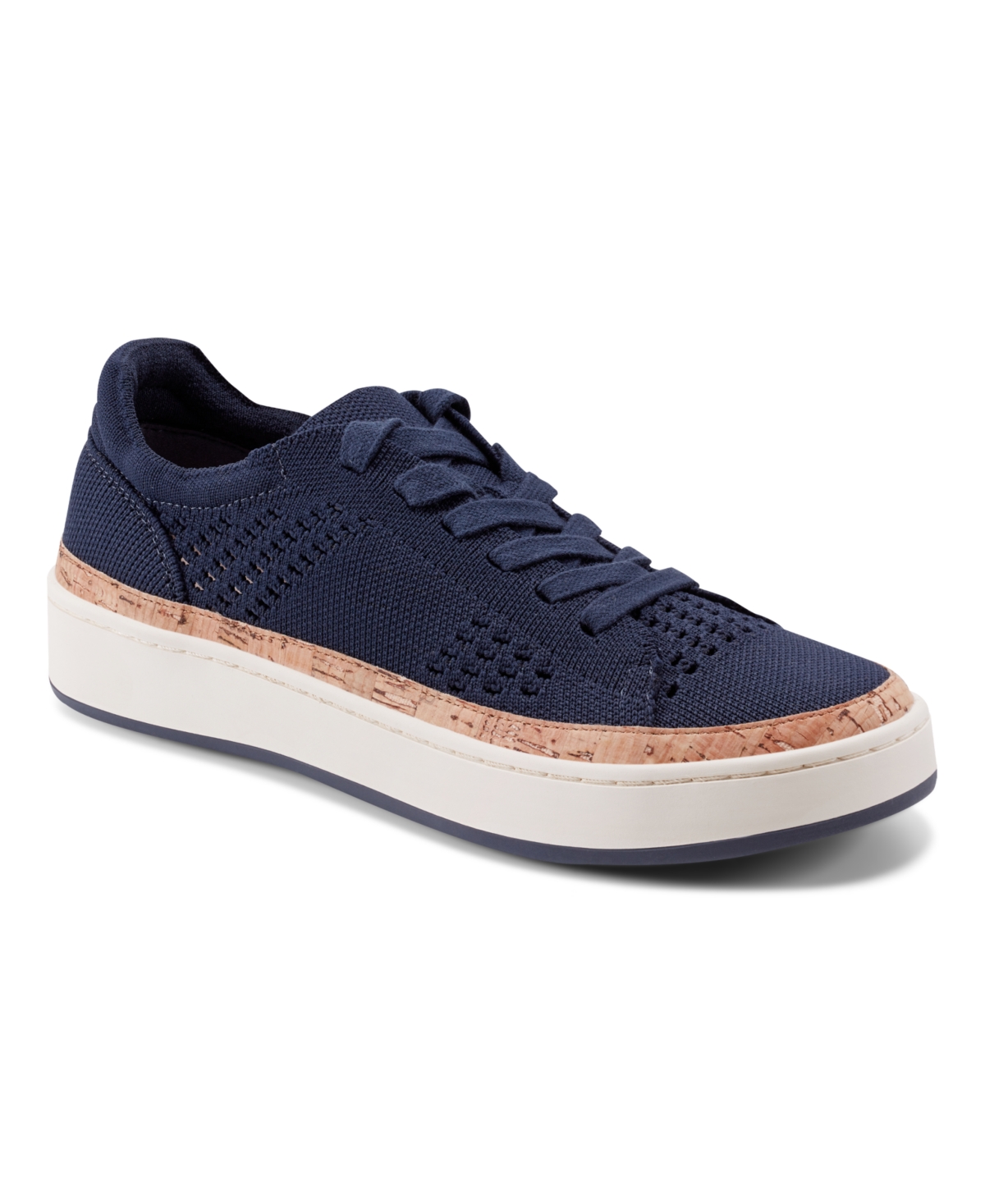 EARTH WOMEN'S KNIGHT KNIT LACE-UP SNEAKERS 