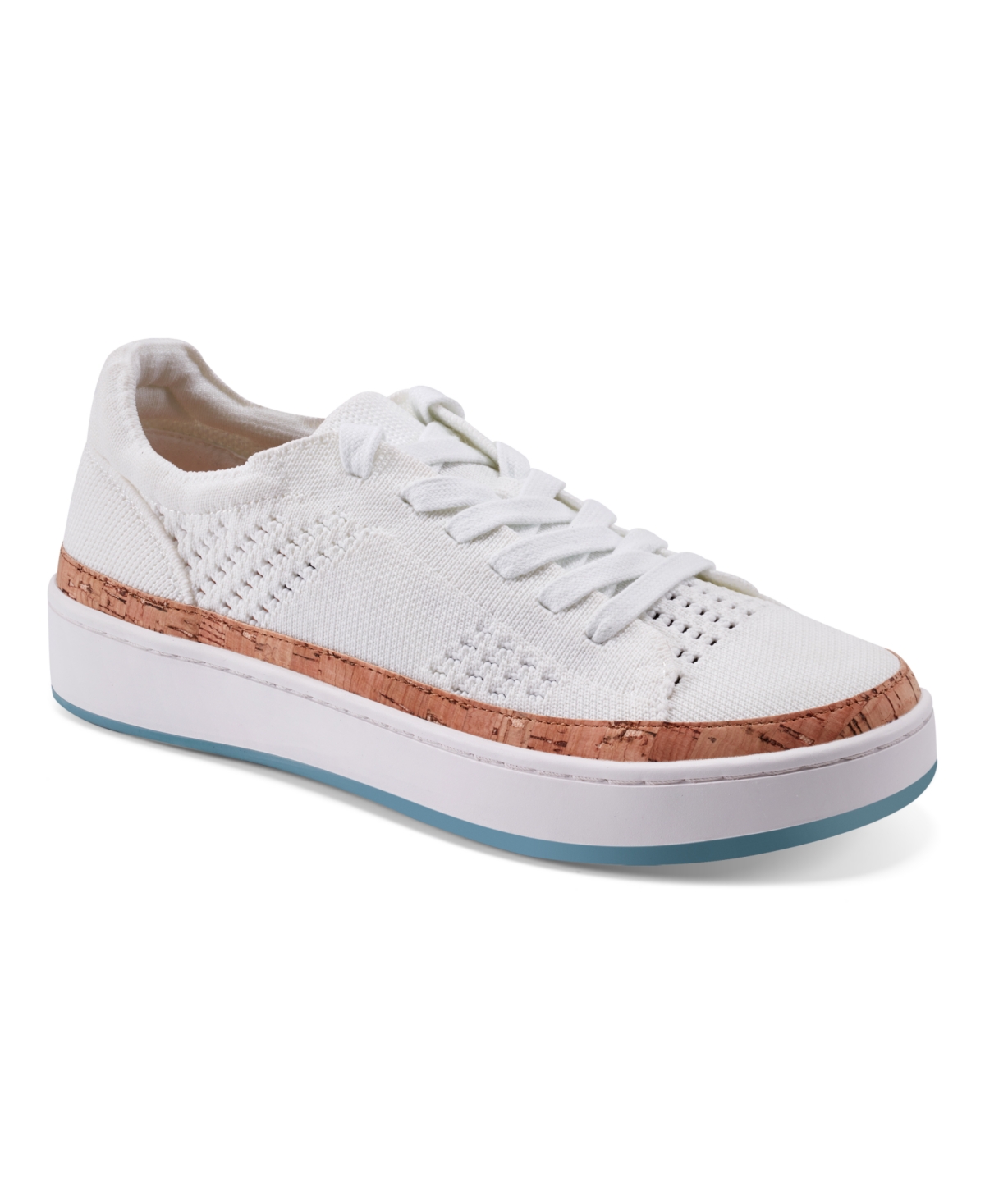 EARTH WOMEN'S KNIGHT KNIT LACE-UP SNEAKERS 