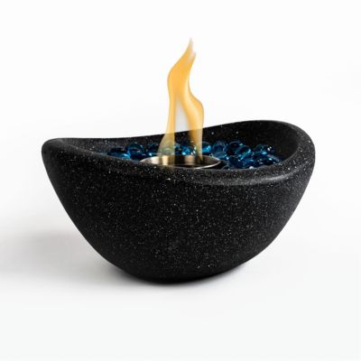 Tabletop Fire Pit, Outdoor Fire Pit, Portable Concrete Fire Pit, Outdoor Table Top Fire Pit, Mini Fire Pit Smokeless Fire Bowl