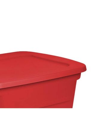 18 Gallon Seasonal Storage Bin (8 Pack) and 30 Gallon Bin (6 Pack)