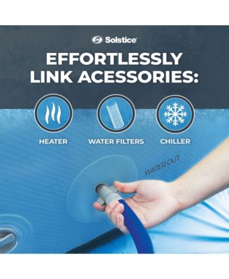 Original Inflatable Cold Plunge Ice Bath Tub Standing Recovery Barrel