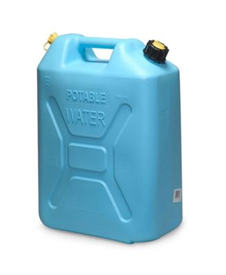 5 Gal Military Style Water Can Container with Reversible Spout, 10 Pack