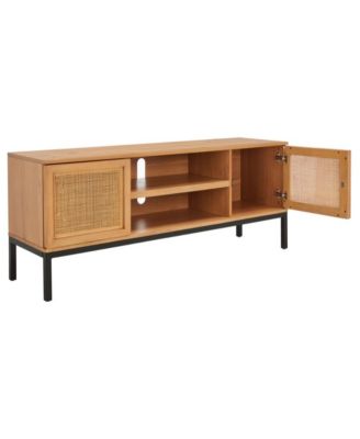 Zadie 1 Shelf Rattan Media Stand