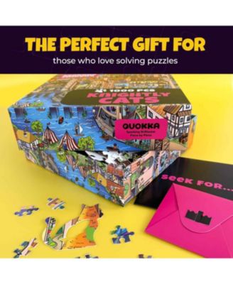 1000 Piece Jigsaw Puzzle for Adults – Themed Puzzles with Bonus Challenges